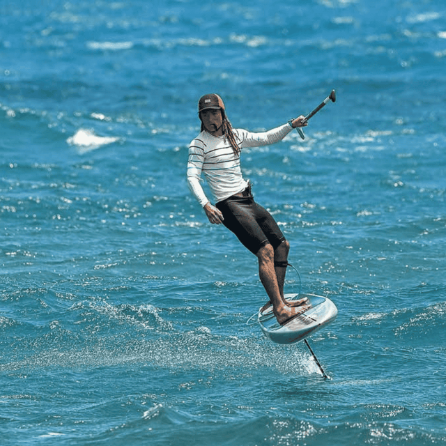 LYCRA LONG SLEEVE LINES WHITE