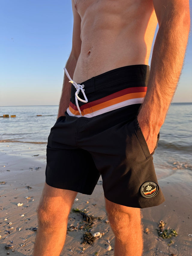 BOARDSHORT RETRO LINES - Saint Jacques Wetsuits