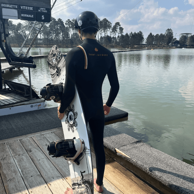 CLOVIS CHEST ZIP INTEGRALE YAMAMOTO 4/3 - Saint Jacques Wetsuits