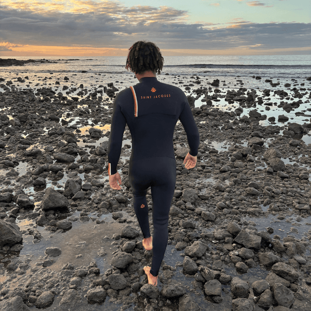 CLOVIS CHEST ZIP INTEGRALE YAMAMOTO 4/3 - Saint Jacques Wetsuits