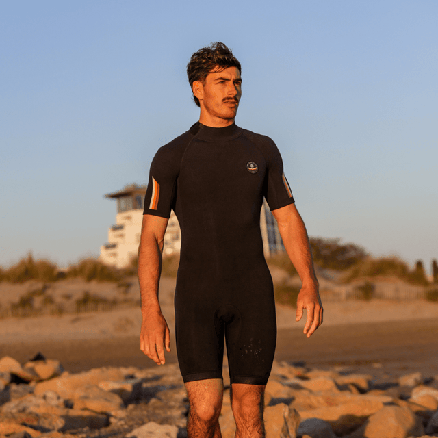 SHORTY MANCHE COURTE BACK ZIP - Saint Jacques Wetsuits