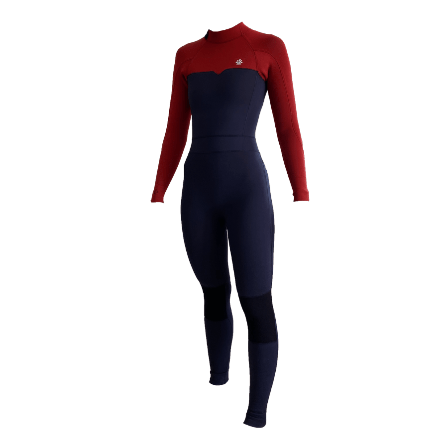 Lisa Quick Dry Burgundy - Women Neoprene Wetsuit 3/2 4/3 mm