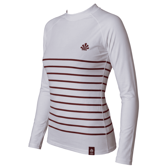 LYCRA WOMEN LONG SLEEVES WHITE LINES